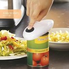 Electric Tin Can Opener Automatic One Touch Battery Operated Cooks for Weak Hand