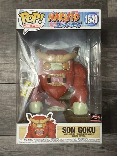Funko POP 1549 Naruto 10" Son Goku Vinyl Figure Limited Edition Exclusive New