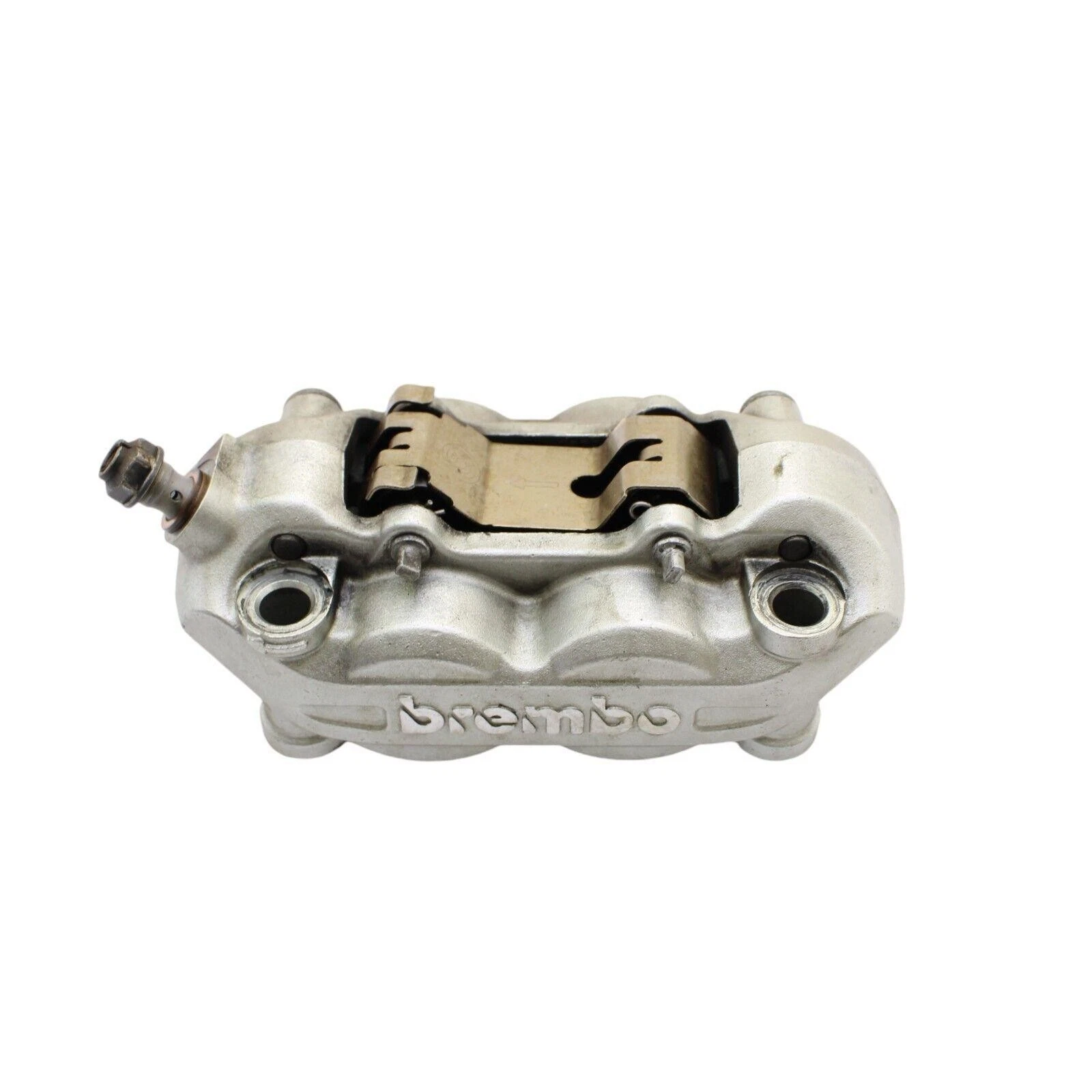 2008 - 2013 DUCATI 848 FRONT BRAKE CALIPER SET PAIR RIGHT LEFT BREMBO SILVER EO