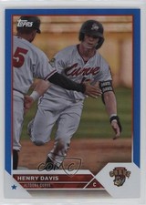 2023 Topps Pro Debut Blue Foil 70/150 Henry Davis #PD-156 uk2