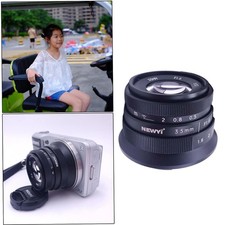 Mini objectif 35mm f/1.6 APSC pour Sony A6500 A5100 NEX-3 NEX-5N NEX-5T A7II A7R