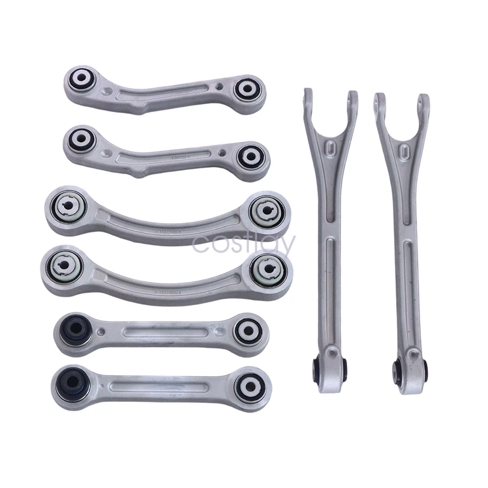 Juego de 8 brazos de control de suspensión trasera para Maserati Ghibli 3,0 L 2014 2015-2020 Foto 3 de 4