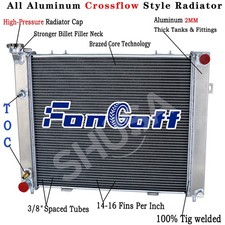 3 Row Aluminum Radiator For 1993-1997 Jeep Grand Cherokee Zj 4.0l L6 Gas 3 Row Aluminum Radiator For 1993-1997 Jeep Grand Cherokee Zj 4.0l L6 Gas