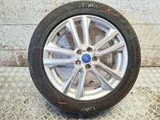 FORD KUGA MK2 18" INCH ALLOY WHEEL WITH DAMAGED TYRE 2015 CJ5C-M1B