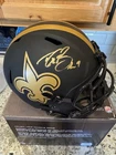 Drew Brees Signed New Orleans Saints Full Size Eclipse Speed Replica Helmet BAS