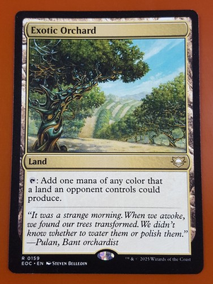 #ad 1x Exotic Orchard Edge of Eternities Commander MTG Magic Cards $2.00