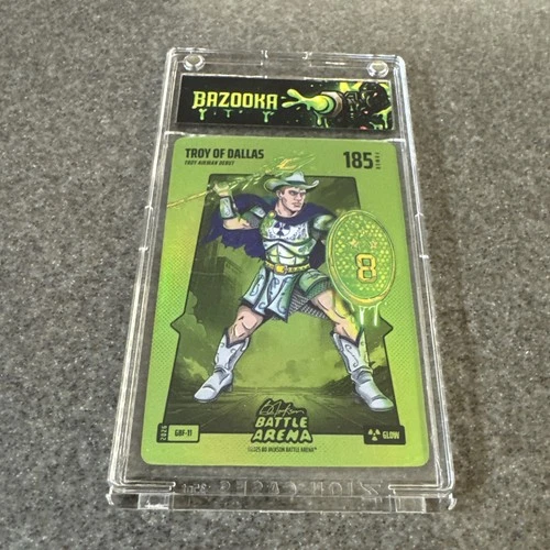BO Jackson battle arena Troy of Dallas ` Troy Aikman case hit Glow power 185