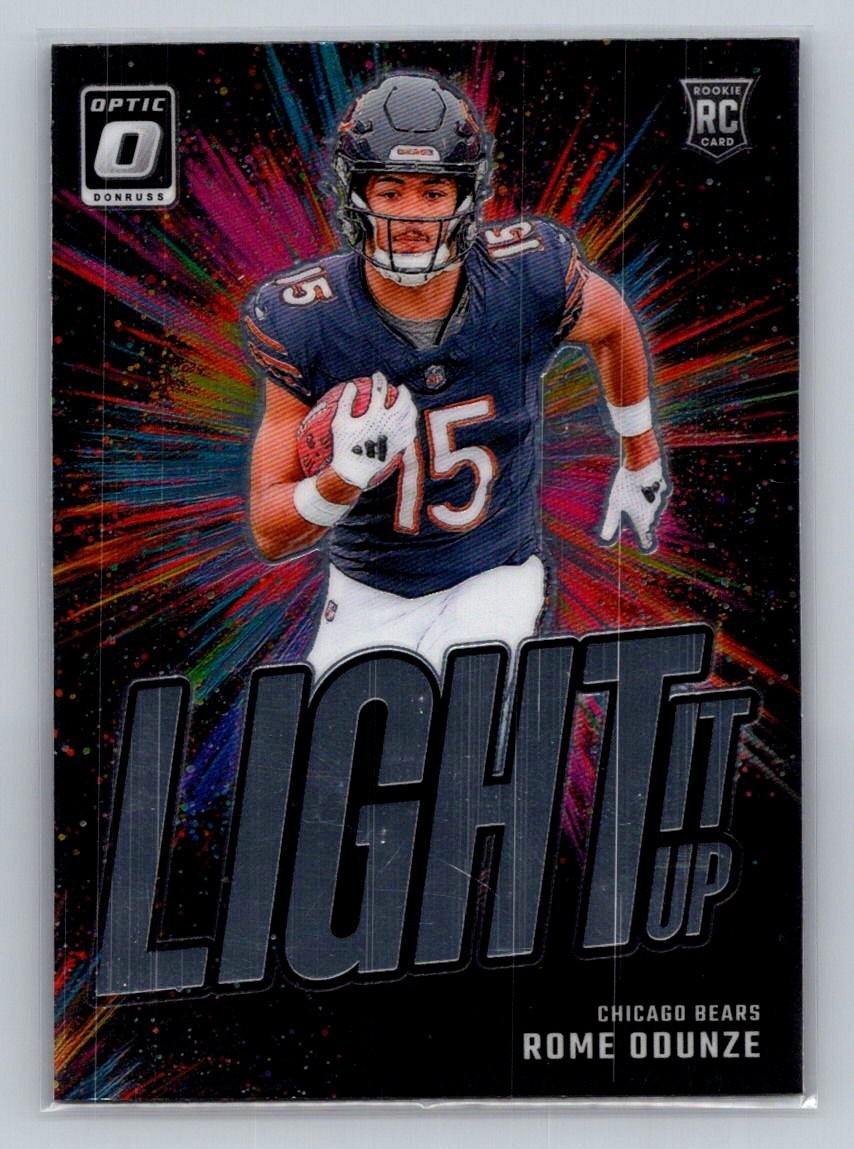 2024 Panini Donruss Optic - Rome Odunze Light it up