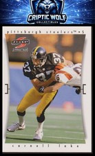 1997 Score #128 Carnell Lake Pittsburgh Steelers