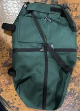 Grand Finale Cat Grooming Bag Size M Green 10 “by 17.25” 42cm By 26cm  Polyester