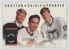 1993-94 Donruss Alexandre Daigle Chris Gratton Chris Pronger #393 HOF 8y7