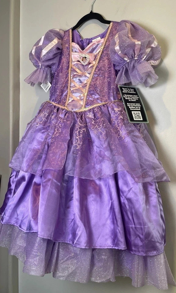 Disney Princess Rapunzel Prestige Dress (Size 7–8) Costumes by Disguise NWT - Image 2 of 4