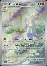 Mienshao 200/182 Illustration Rare IR Sv: Paradox Rift Full Art Holo NM on eBay
