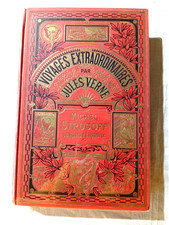 CARTONNAGE JULES VERNE HETZEL HACHETTE MICHEL STROGOFF  1923