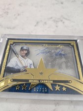 2022 Topps Five Star - Pentamerous Penmanship Miguel Cabrera #PP-MC 07/15 (AU)