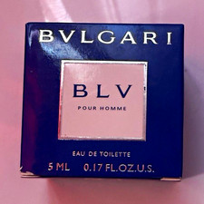 Bvlgari BLV Pour Homme Eau de Toilette Spray Travel Size 0.17 fl oz