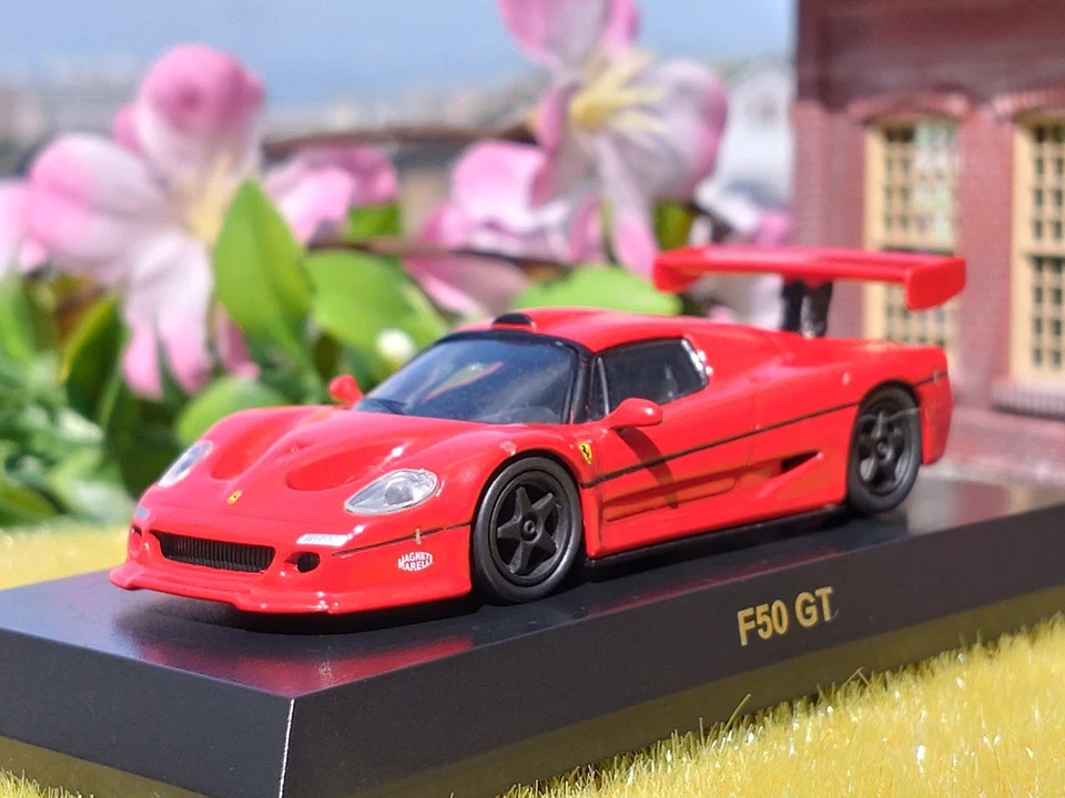 Ferrari / F50 GT / 1/64 Diecast Car / Kyosho Foto 3 de 4