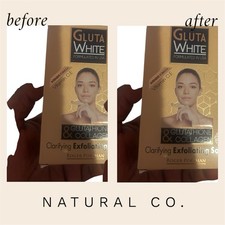 2 Packs Gluta White Glutathione Collagen Clarifying Exfoliating Soap 190g