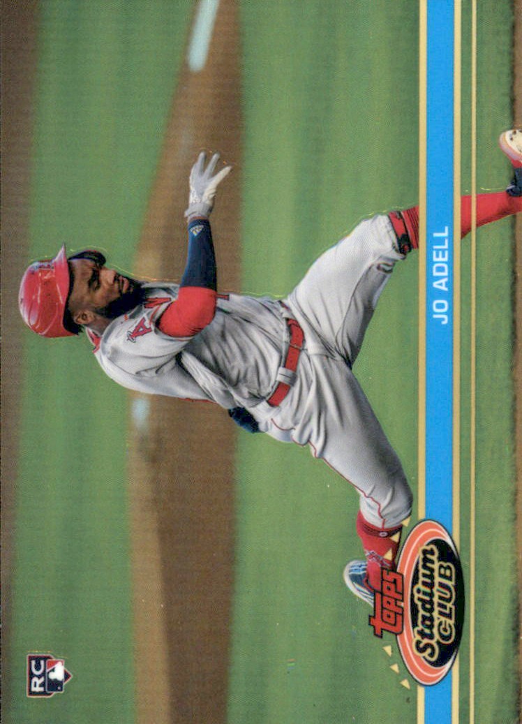 2021 Stadium Club Chrome '91 Design Variations #231 Jo Adell RC Angels