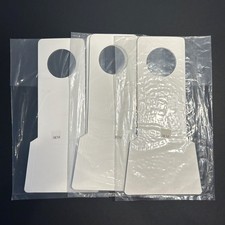 NIP Stampin Up Door Hangers White Cardstock DIY Decorate Holiday Paper Crafting