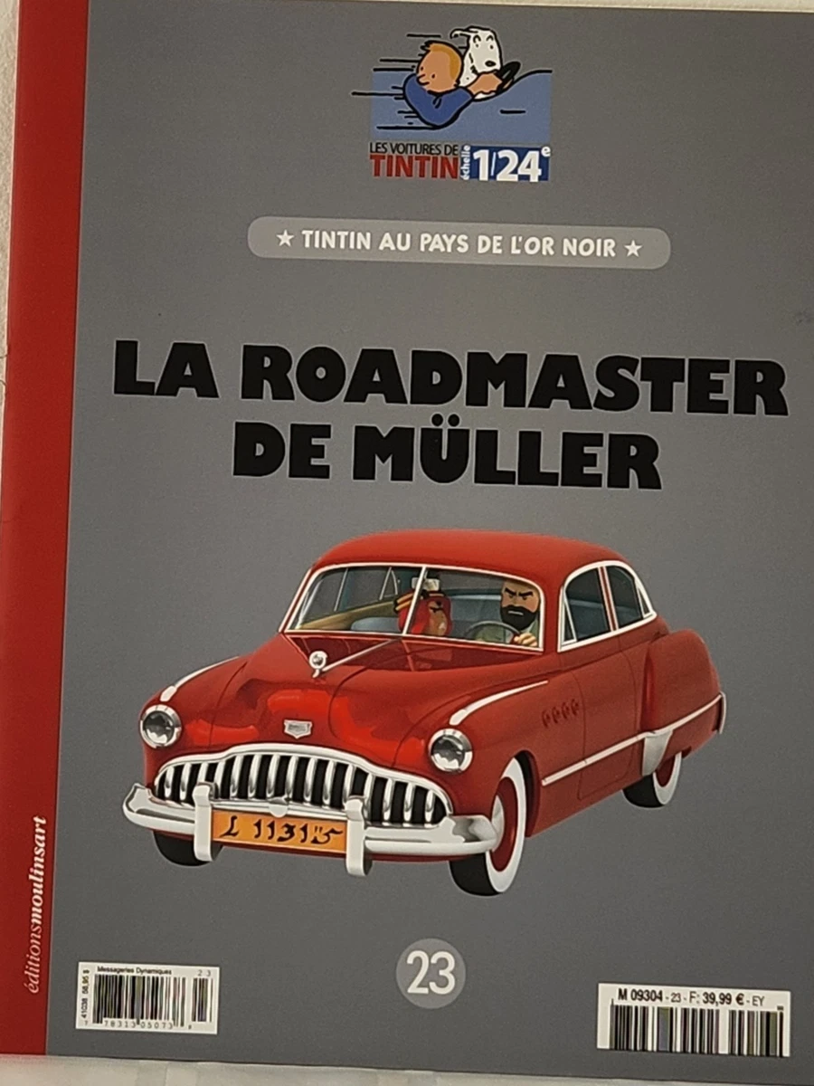 Les voitures de TINTIN 21 L'Olympia des espions Syldaves 29921