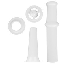 .Universal Food Pusher Sausage Filler Nozzle Kubbe Attachment Kit For 5 Meat