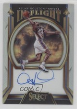 2019-20 Panini Select In Flight Signatures 7/149 Allan Houston #IF-AHS Auto 5l1