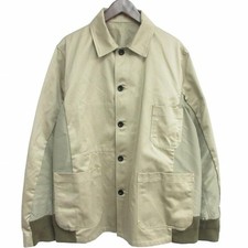 USED SACAI COTTON CHINO X NYLON TWILL BLOUSON GOOD