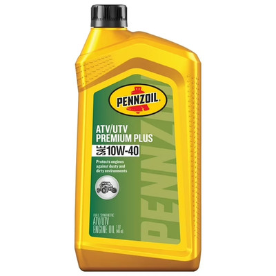 Premium Plus ATV/ UTV 10W-40 Motor Oil, 1 Quart 5-Pack