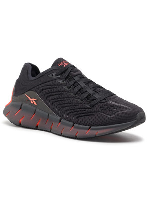 Size 12 - Reebok Zig Kinetica Black Instinct Red