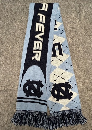 Carolina Tarheels Reversible Soccer Football Scarf - Picture 2 of 4