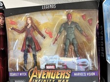 Hasbro Marvel Legends Vision and Scarlet Witch Action Figure - 43234-83 2 Pack