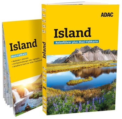 ADAC Island Reiseführer plus mit Maxi-Faltkarte (2023) - UNGELESEN