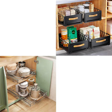 1PC Pull Out Cabinet Organizer Fixed with Adhesive Nano Film 1Pc Pull Out Cabine