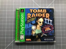 Tomraider 3 PlayStation Greatesthits Sony PS1