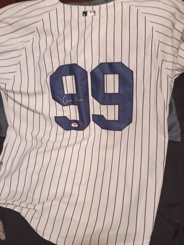Signed Aaron Judge New York Yankees Pinstripe #99 Jersey MLB Original
