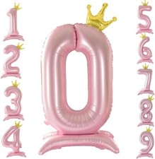 Listing image for Number Birthday Balloon Self Standing Party Decoration Glossy Foil 42" Self Seal