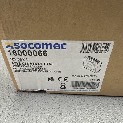SOCOMEC 16000066 ATSE CONTROLLER