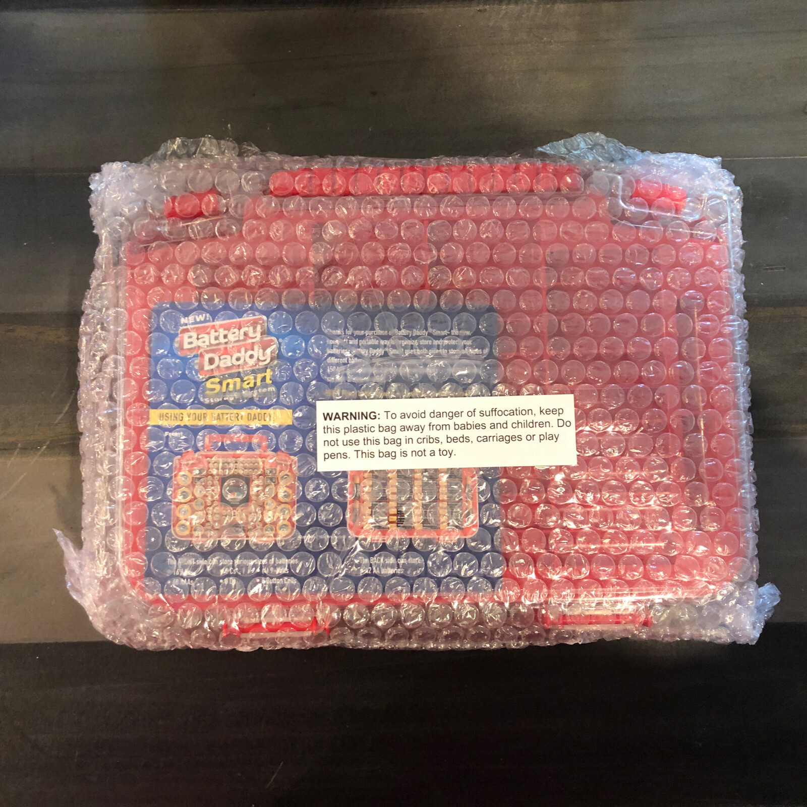 Ontel Battery Daddy Smart 150 Battery Organizer Case with Tester (BADAS