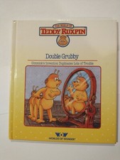 Vintage Teddy Ruxpin Double Grubby Book Only