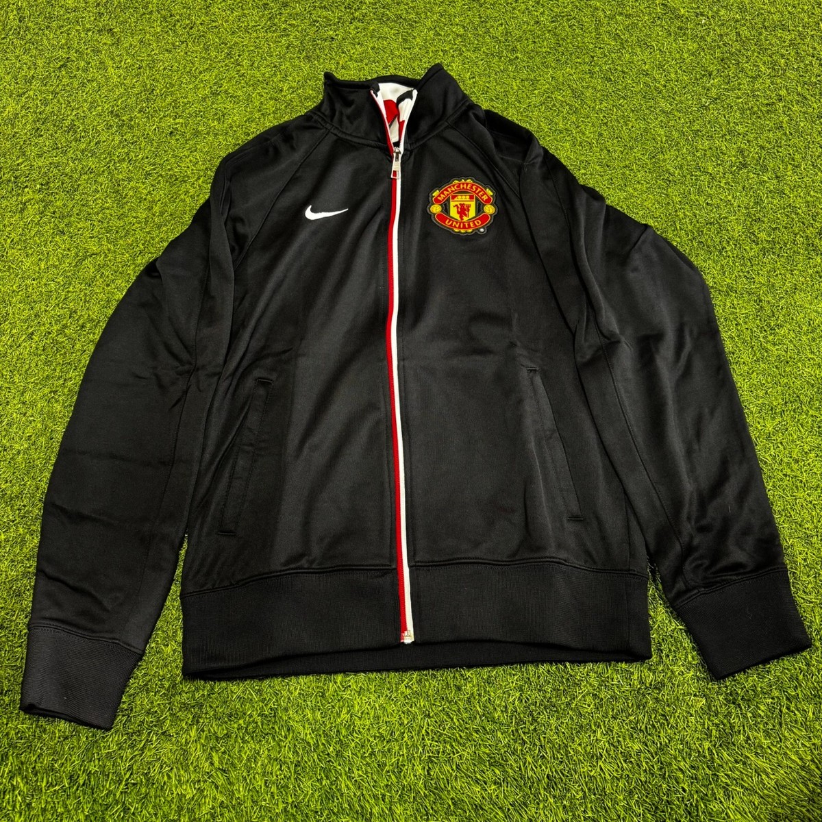 ウェア Manchester United track jacket NIKE Nike X Manchester United Track Jacket Red Medium | eBay