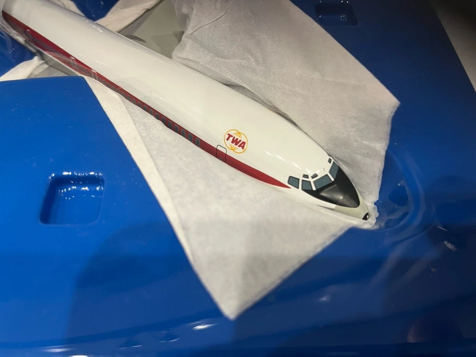 1/144 - BOEING 707-331b TWA - CORGI AVIATION ARCHIVE - NEW - Imagen 3 de 4