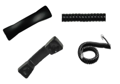 Genuine Avaya Handset With Cord For Partner Series Phones (18, 18D, 6, 34D) – Black