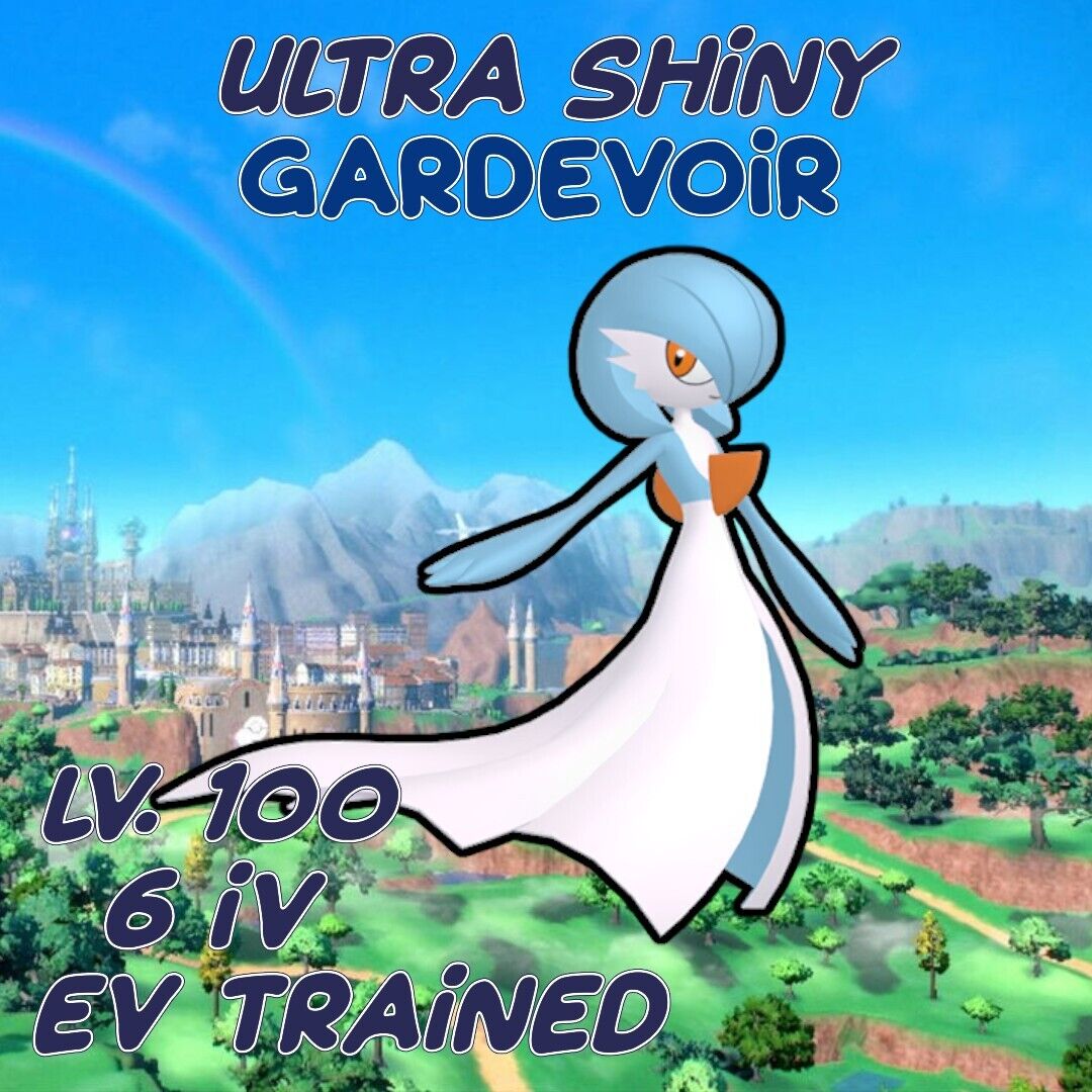 Pokémon Scarlet and Violet ✨SHINY✨ Gardevoir W/ Best 6IV +