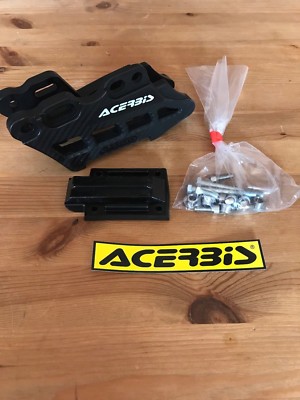 SUZUKI RM125 RM250 RM 125 RM 250 2007-2008 ACERBIS KETTENFÜHRUNGSBLOCK SCHWARZ 