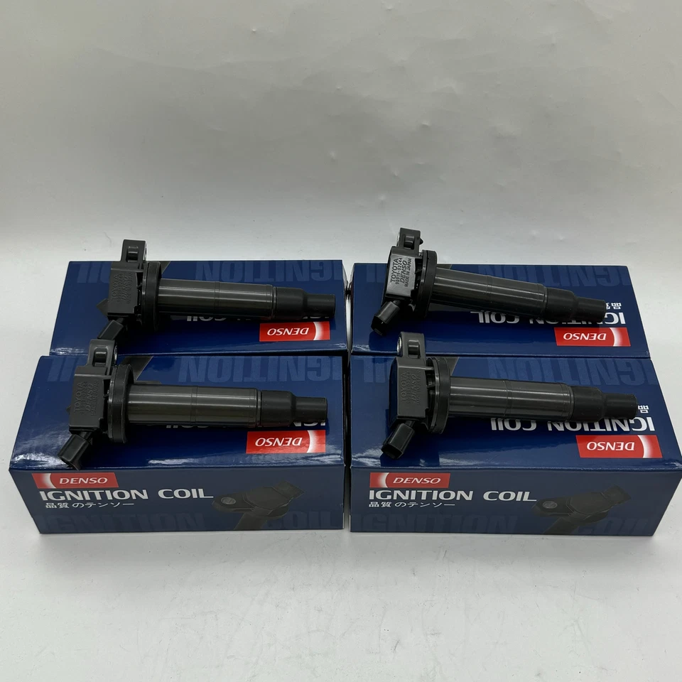 4x Denso Ignition Coils 90919-02244 673-1307 For Toyota Camry Corolla RAV4 - Изображение 3 из 4