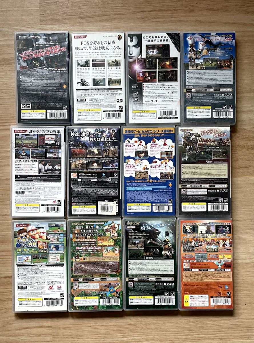 12x PSP games CIB (NTSC-Japan) | eBay