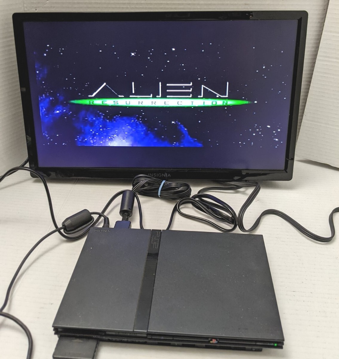 PlayStation2 - 早い者勝ち！　SONY PS2 SCPH 75000 SCPH-75000 Sony PlayStation 2 PS2 SLIM White Console