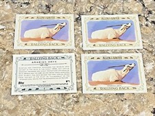 (4) 2021 Topps Allen & Ginter Rallying Back Arabian Oryx #RB-4 Baseball Cards
