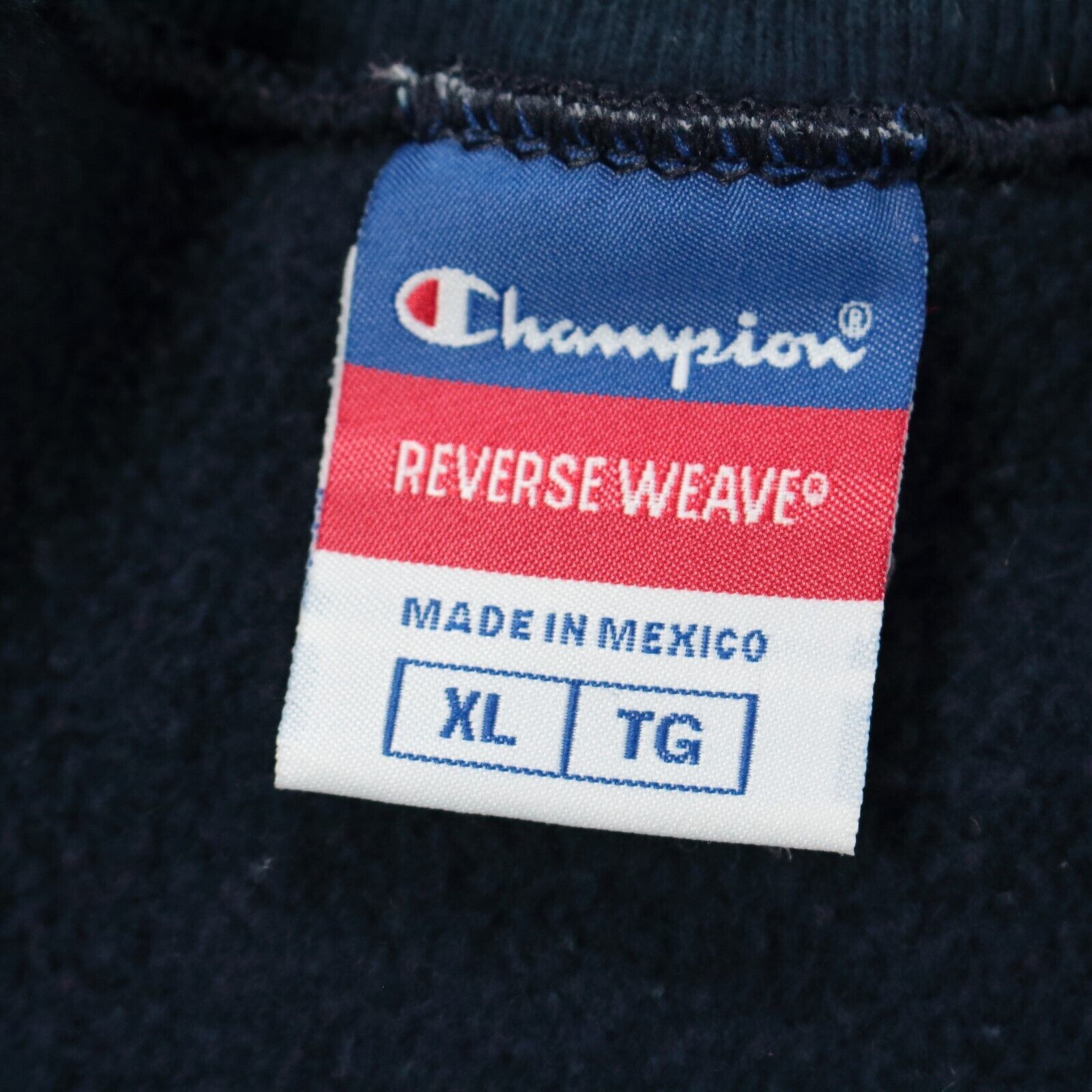 vtg CHAMPION reverse weave sweatshirt XL embroide… - image 5